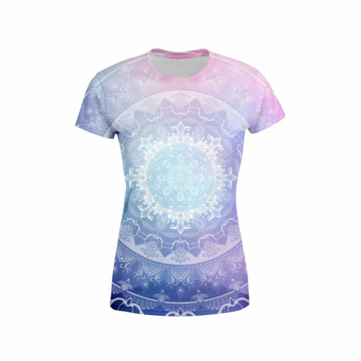 Big Elephants Mandala – Cosmic Women’S T-Shirt