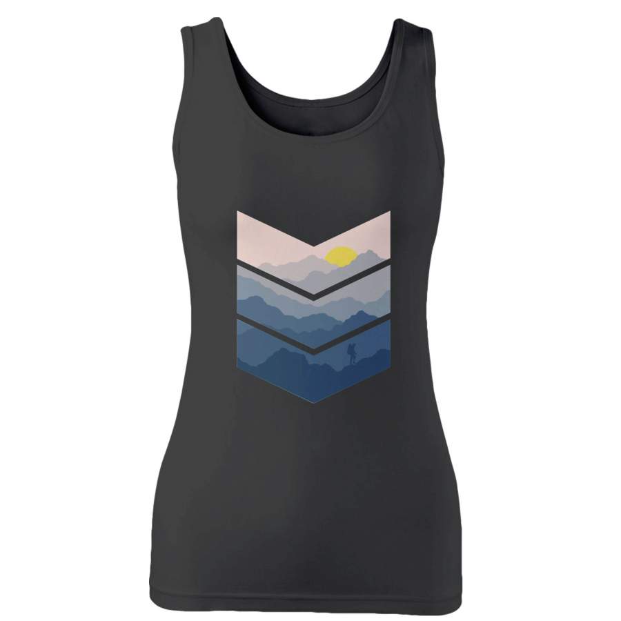 Chevron Hiking Woman’s Tank Top