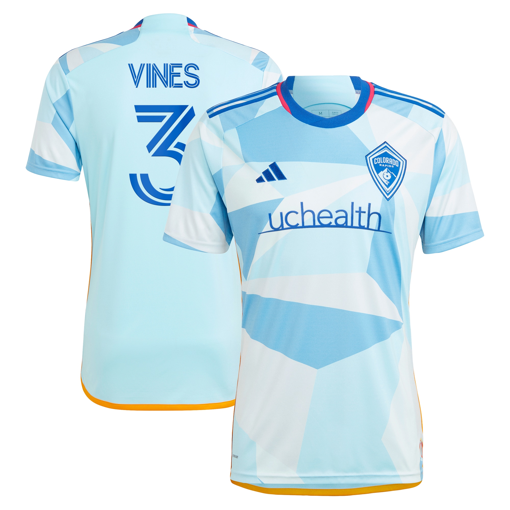 Sam Vines Colorado Rapids 2024 New Day Kit Replica Player Jersey – Light Blue