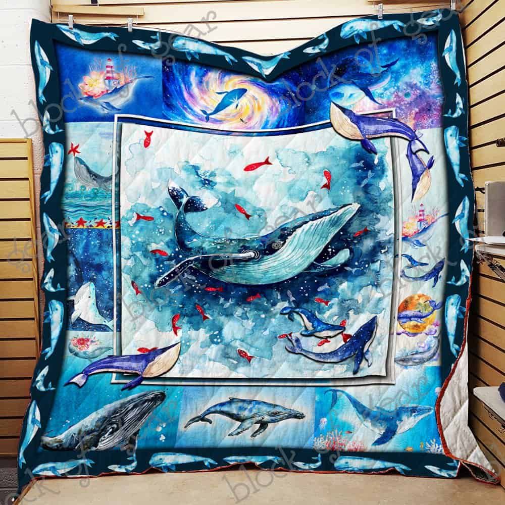 Children Of The Ocean Whale Cl19100203Mdq Quilt Blanket