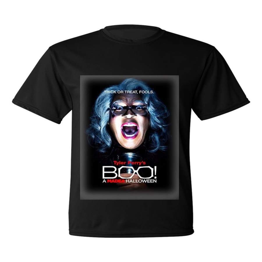 Fashion Personality Pattern Cotton Men’S T-Shirt Movie Tyler Perry’S Boo 2! A Madea Halloween T-Shirt