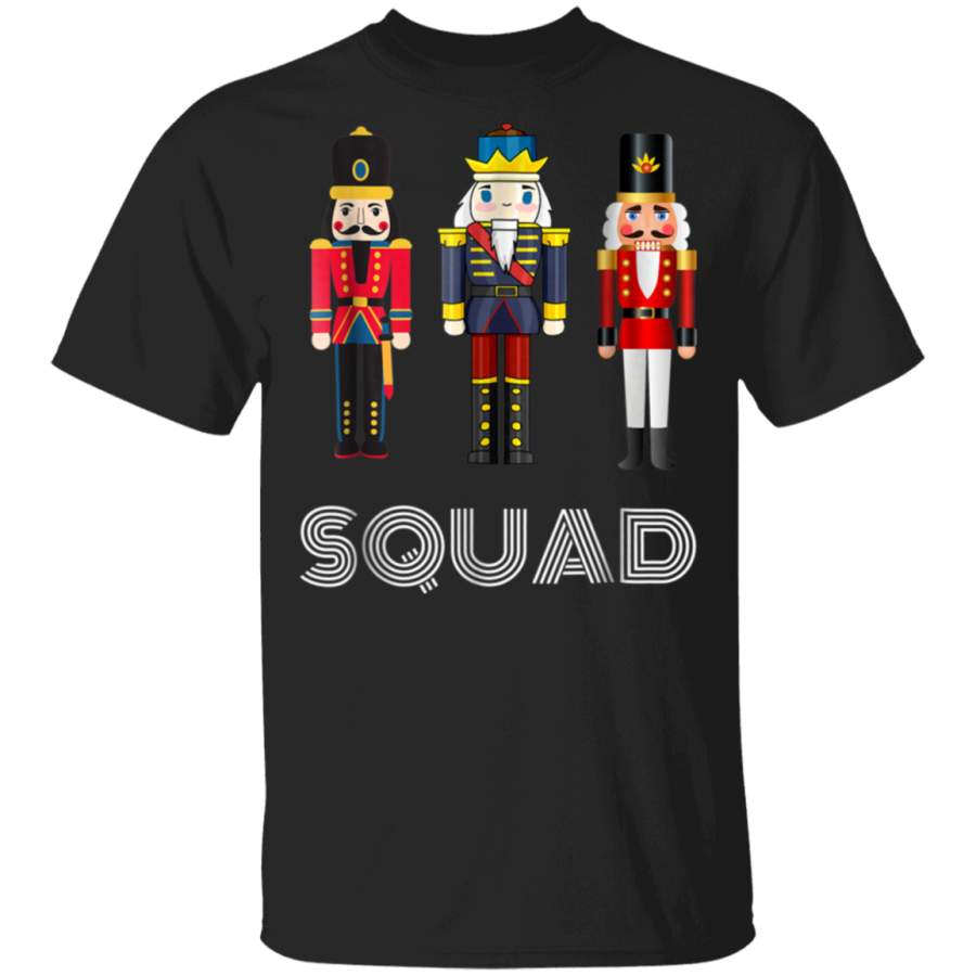 Nutcracker Squad Holiday Tshirt Pajama Dress Up Tshirt