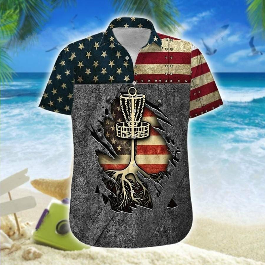 Hawaii Aloha Shirts Disc Golf Tree Flag Ha38398