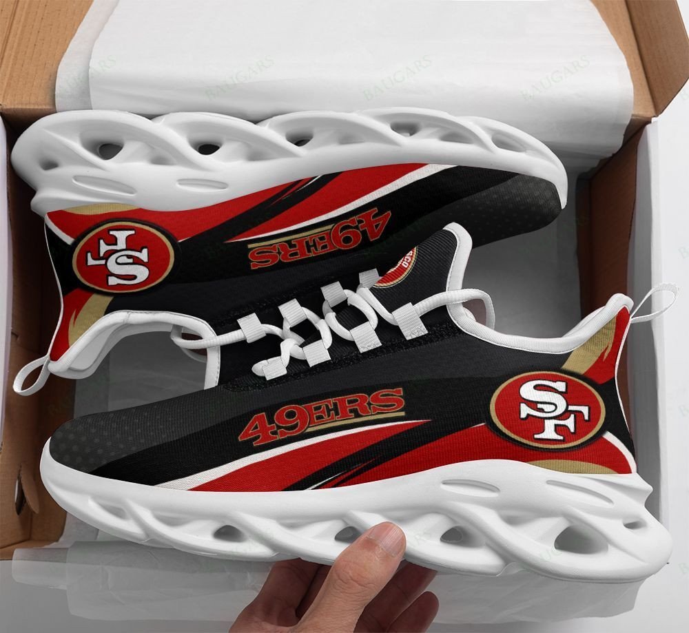 San Francisco 49Ers Yezy Running Sneakers Art 443