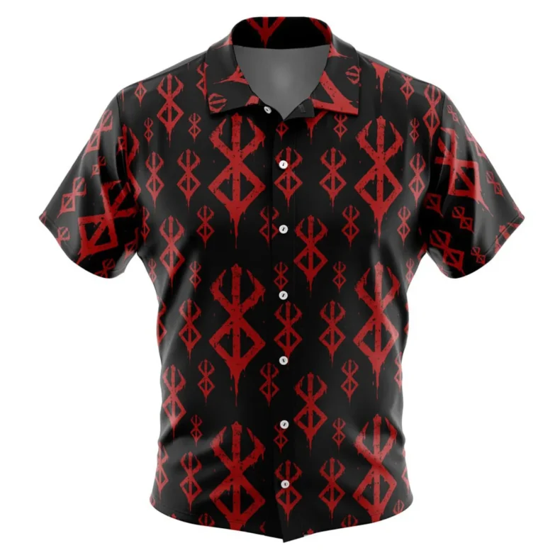 Brand Of Sacrifice Berserk Button Up Hawaiian Shirt