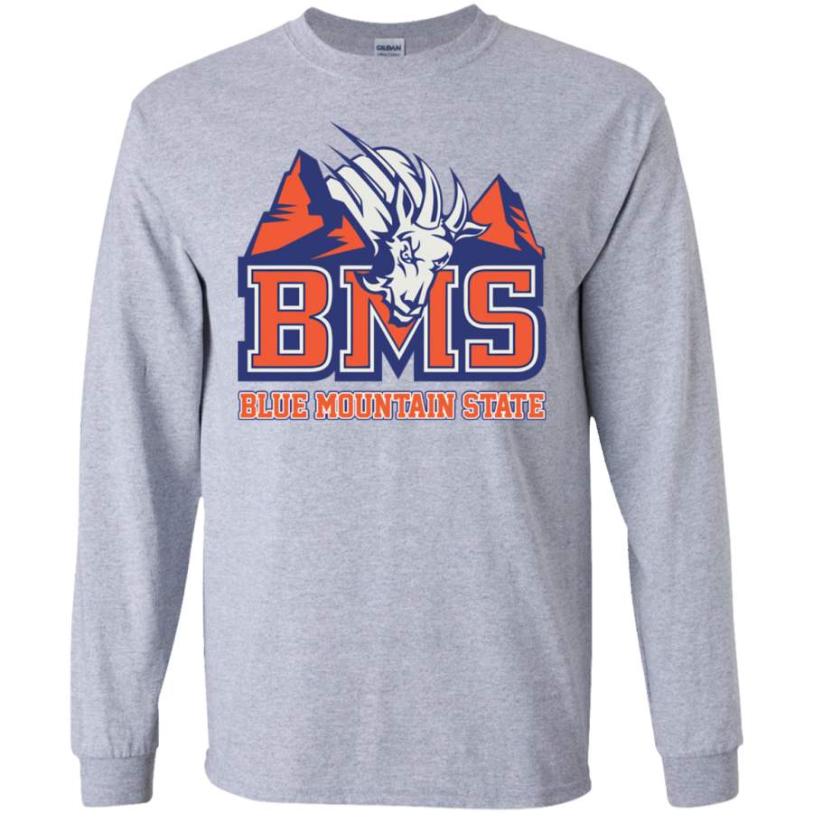 AGR BMS – Blue Mountain State Long Sleeve T-Shirt