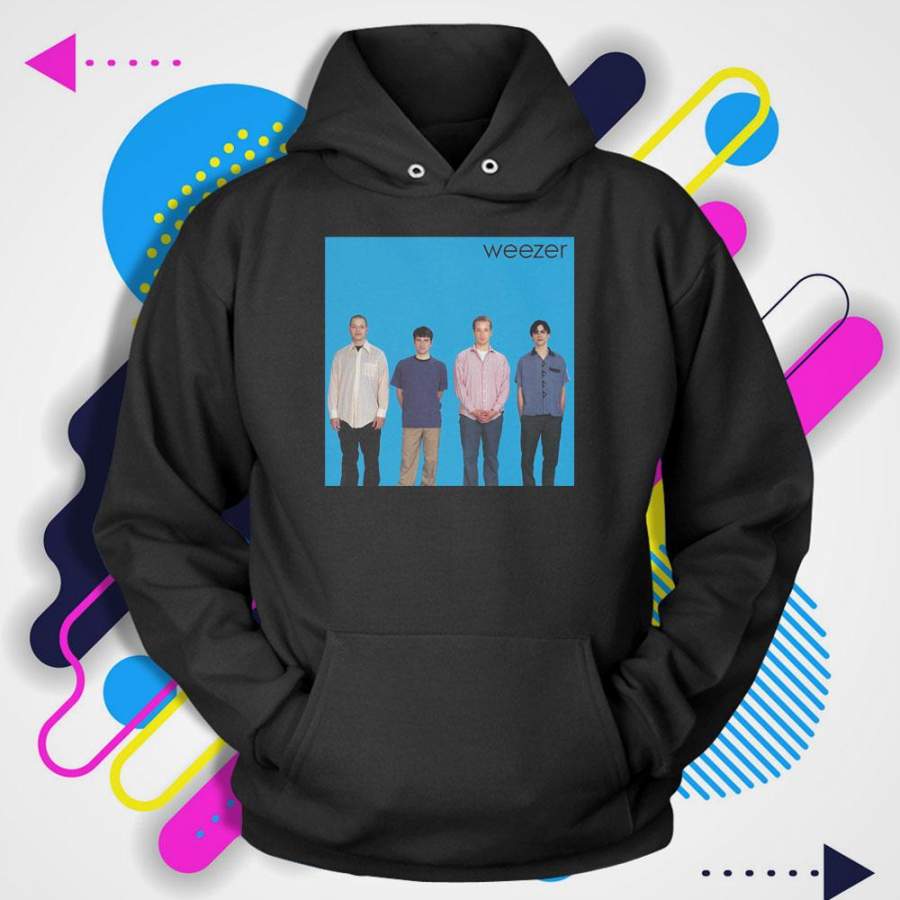 Weezer Blue Album Men’S Hoodie