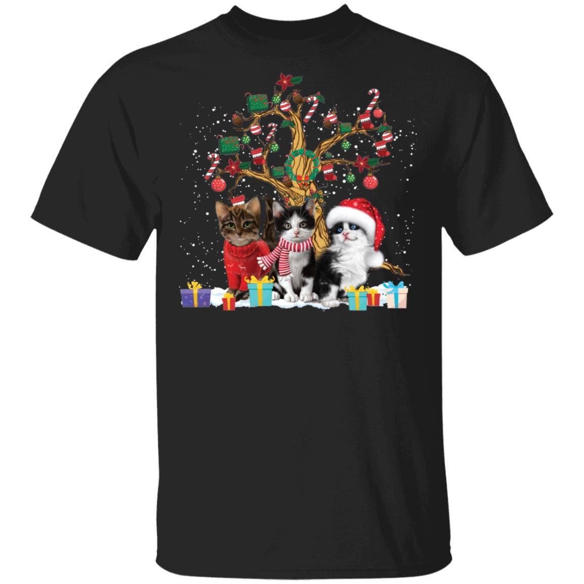 Funny Cat Christmas Shirt