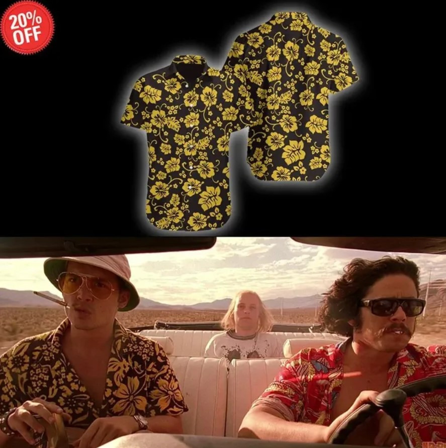 Fear And Loathing In Las Vegas Johnny Depp Summer Hawaii Ha91994