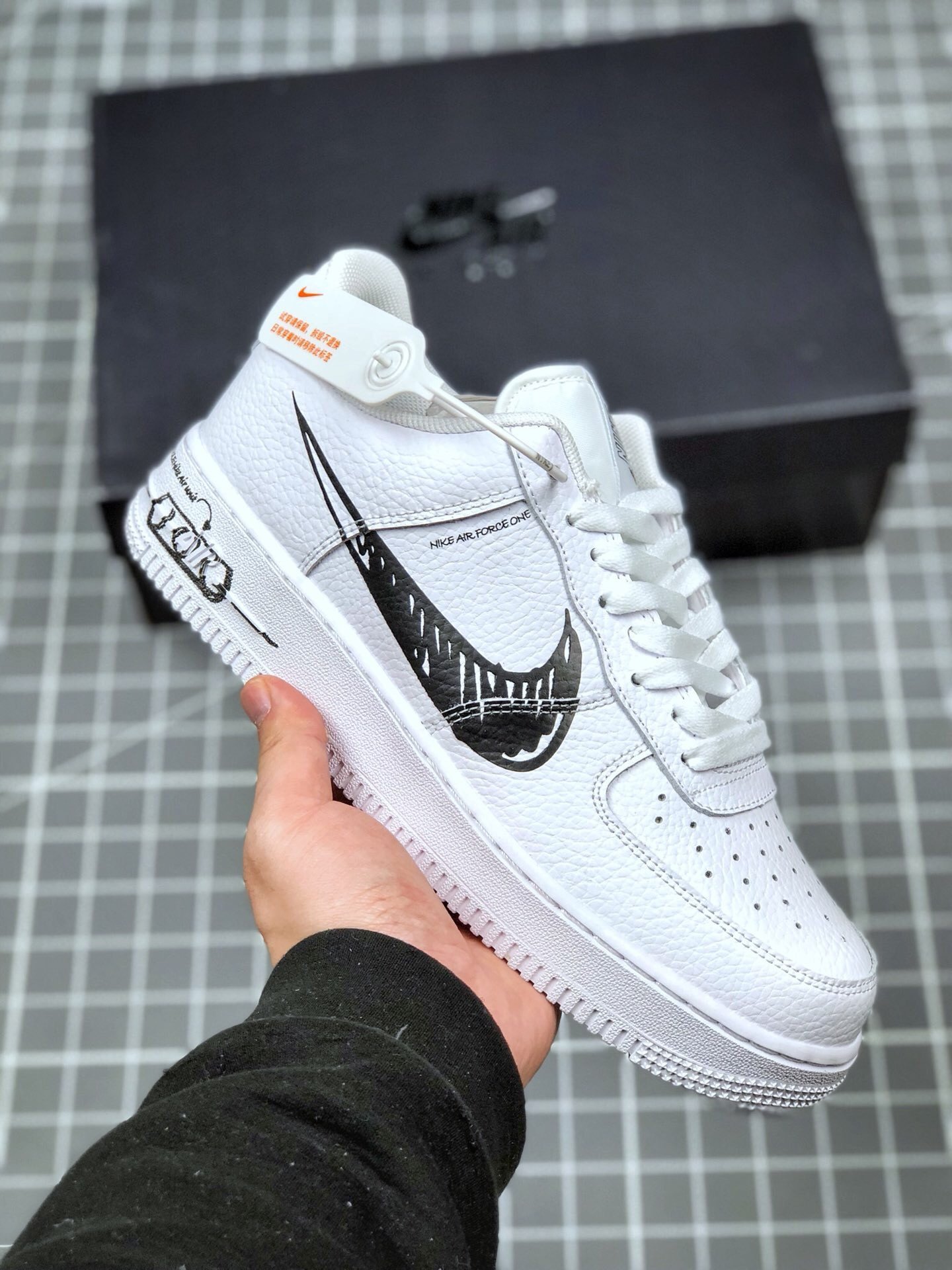 Nike Air Force 1 Low ‘Sketch’ White Black 2020 5340472