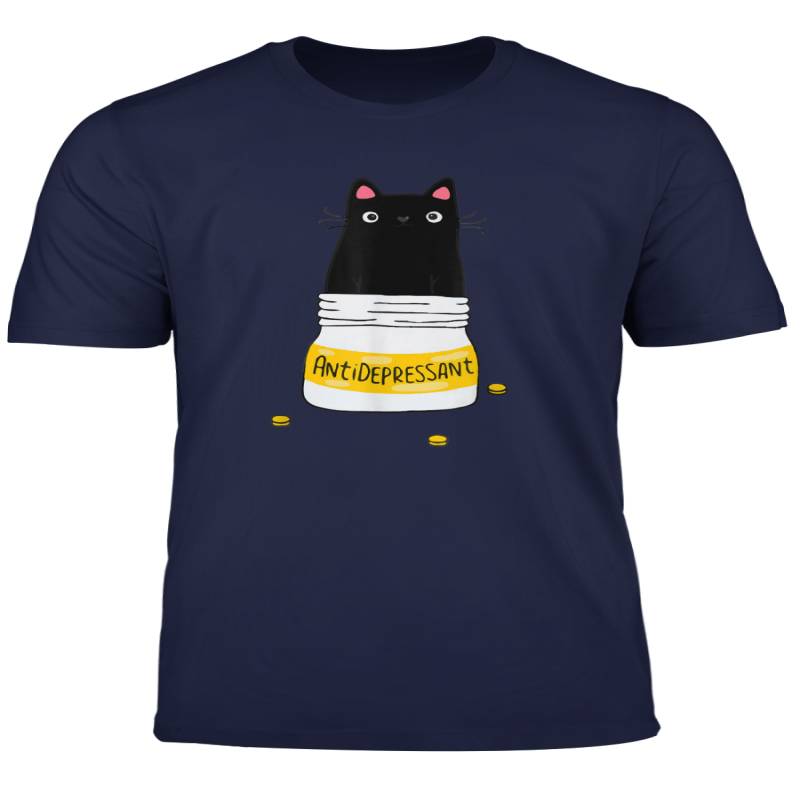 Cute Cat Kitten Antidepressant Retro Forensics Theme Tshirt T Shirt