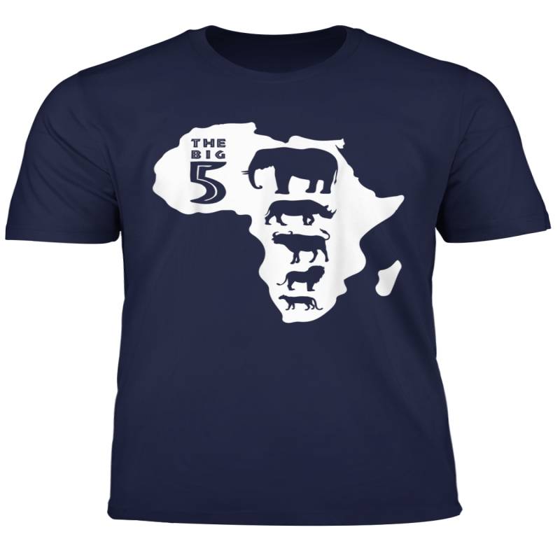 Africa Big Five Animals Big 5 Of Africa T Shirt