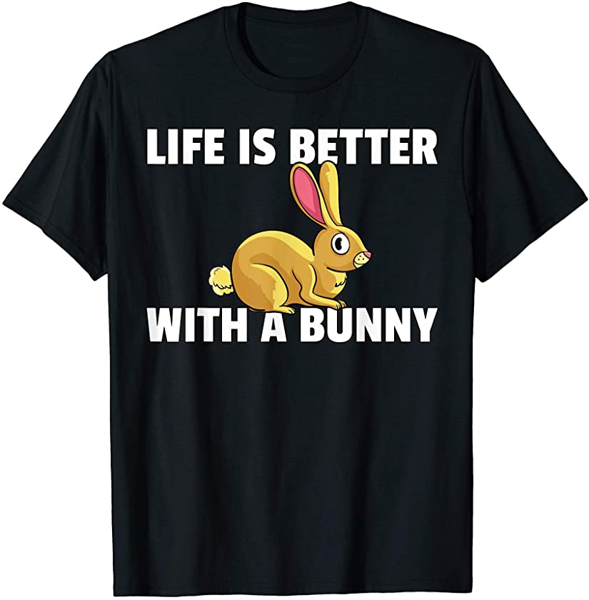 Bunny Rabbit Funny Easter Girls T-Shirt