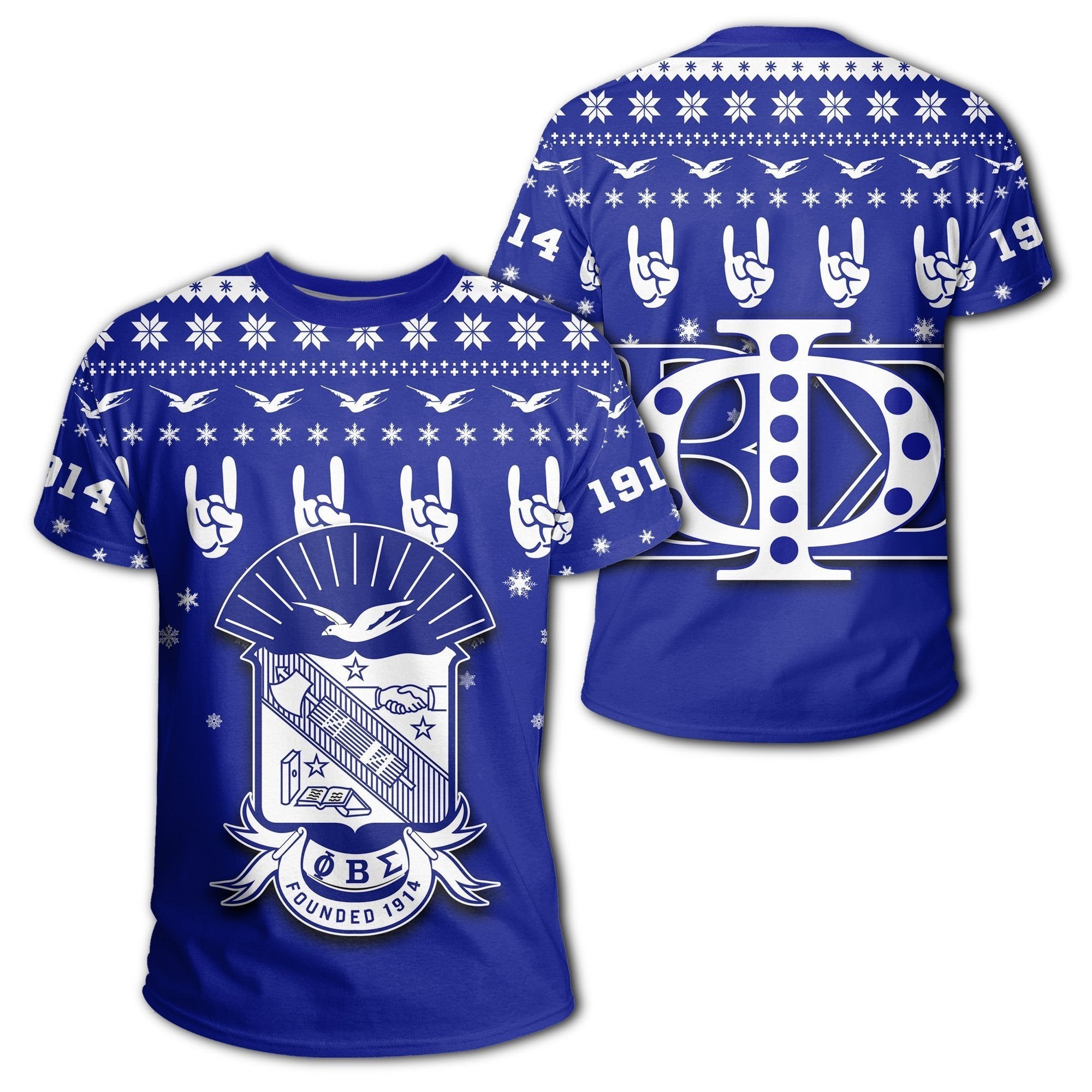 Fraternity Tshirt – Phi Beta Sigma Helen Christmas