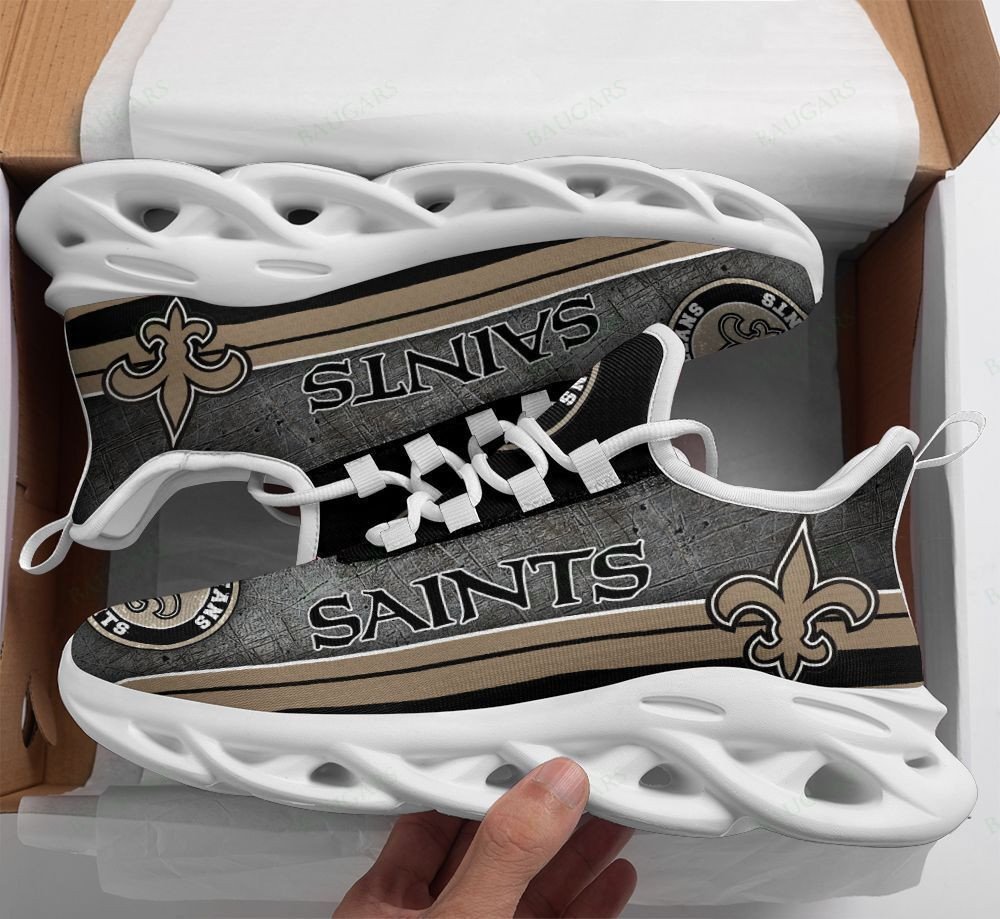 New Orleans Saints Yezy Running Sneakers Art 789