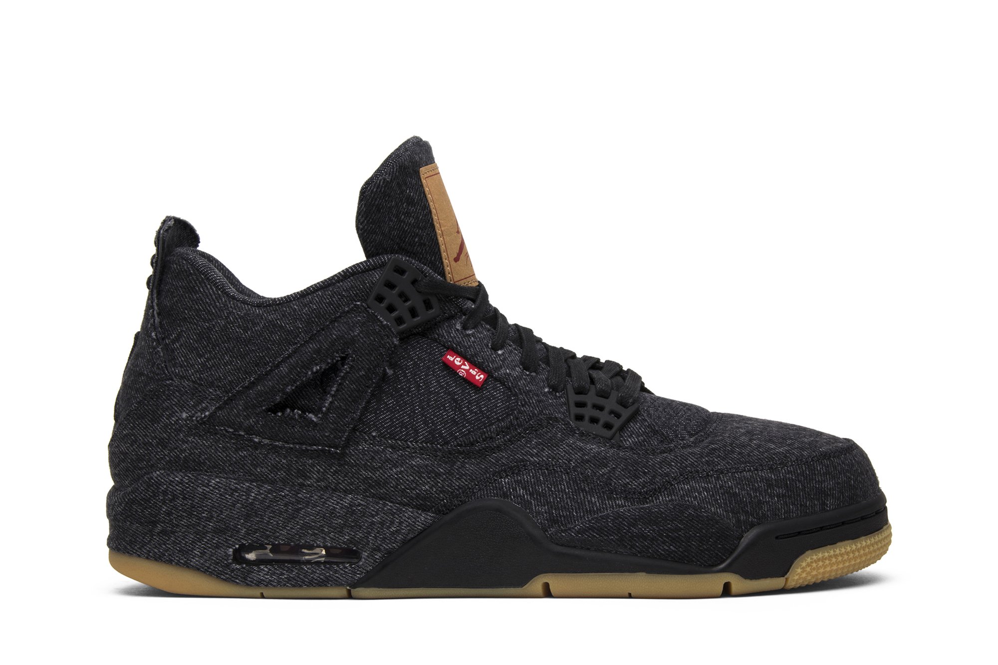 Jordan 4 Retro Levis Black 602675