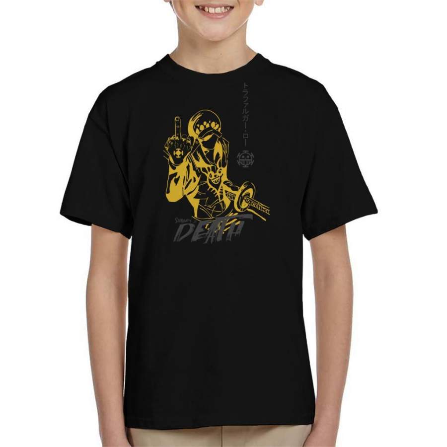Trafalgar Law Death One Piece Kid’s T-shirt