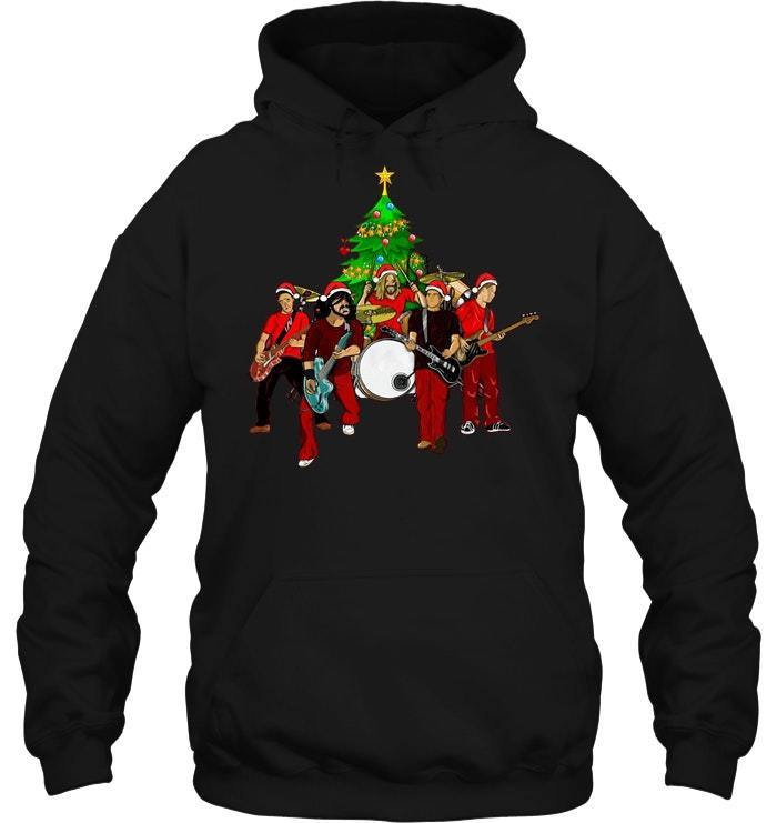 Foo Fighters Christmas Tree T-Shirt