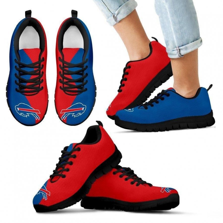 Two Colors Trending Lovely Buffalo Bills Sneakers #987