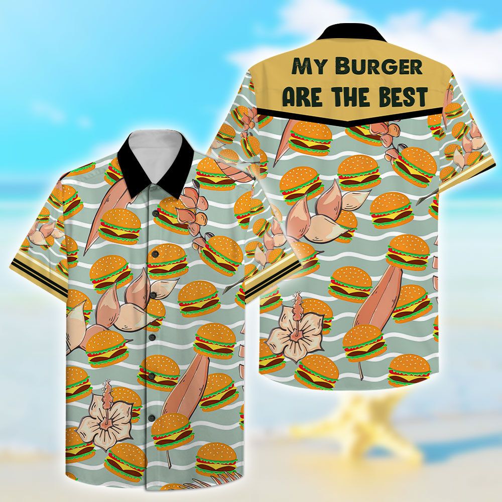 Burger Hawaii Shirt Ha75368