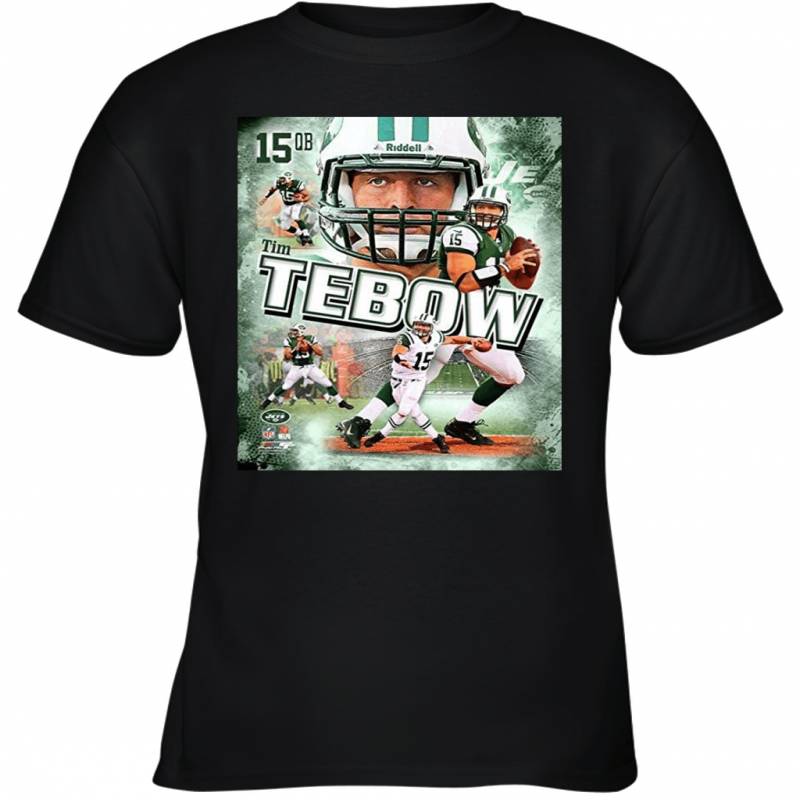 Tim Tebow New York Jets Composite Youth T-Shirt