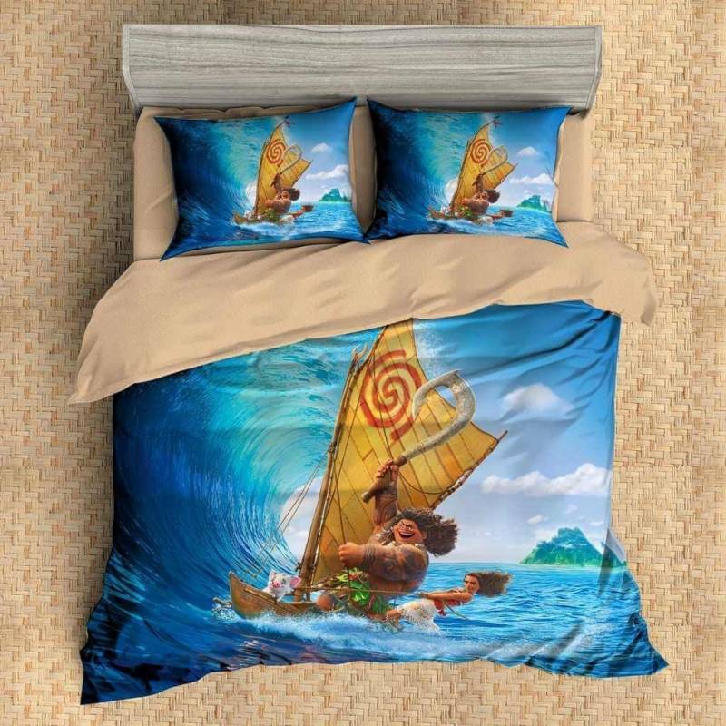 3D Customize Moana Bedding Set Duvet Cover Set Bedroom Set Bedlinen 5