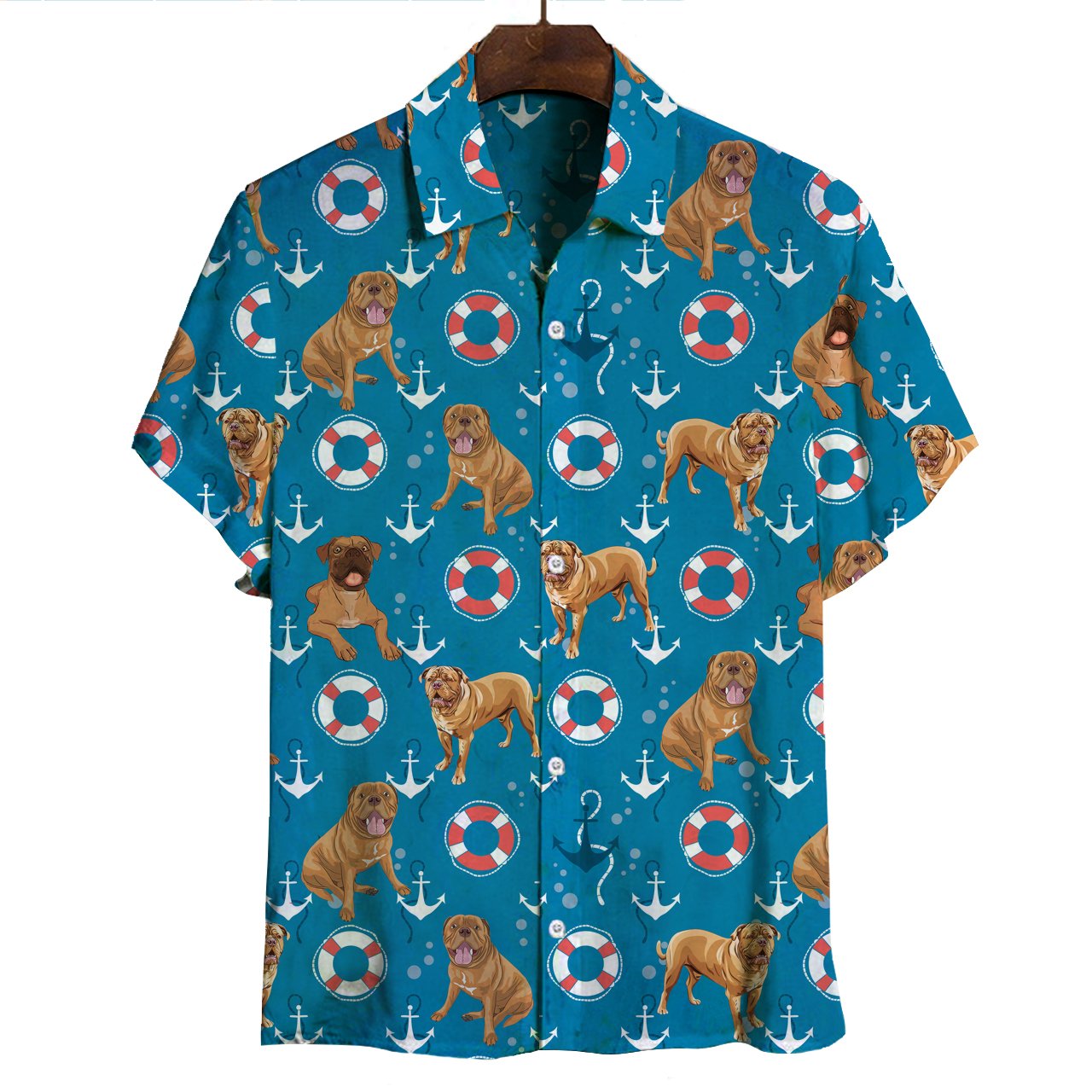 Dogue De Bordeaux Hawaii Shirt Ha6630