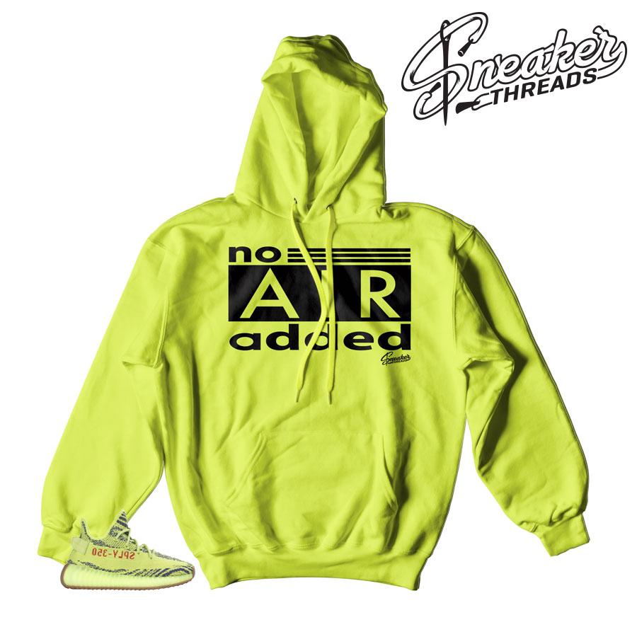 Yeezy Boost Frozen Yellow No Air Needed Hoody