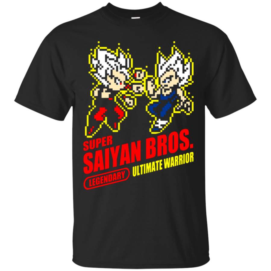 AGR Super Saiyan Bros Mashup Mario Dragon Ball T-Shirt