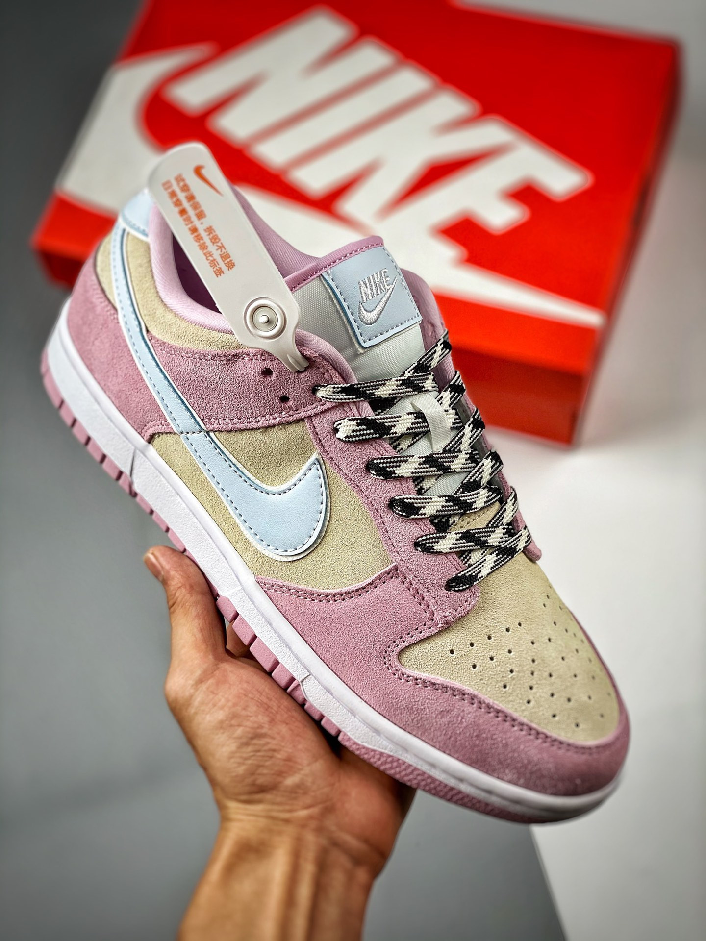 Nike Dunk Low Pink FoamPure Platinum-Phantom DV3054-600 5339287