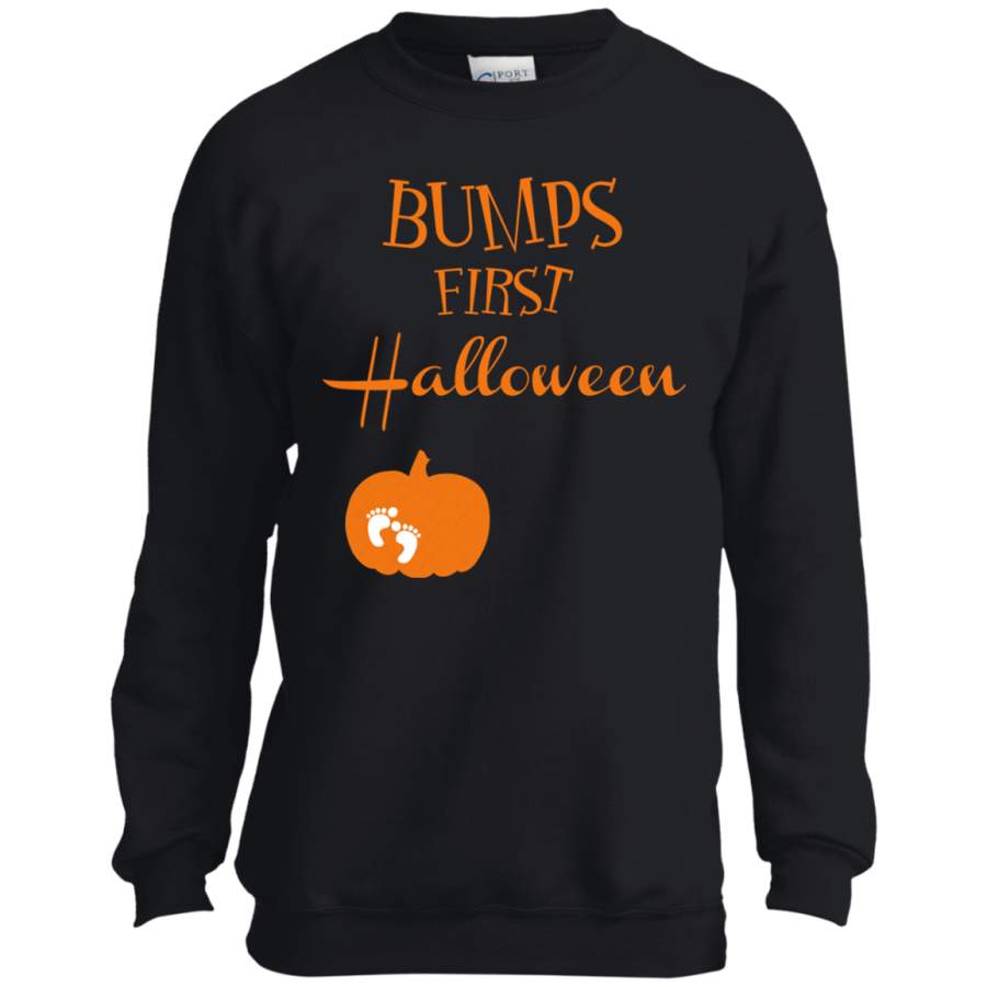 Bump’s First Halloween Shirt Youth LS shirt/Sweatshirt/Hoodie