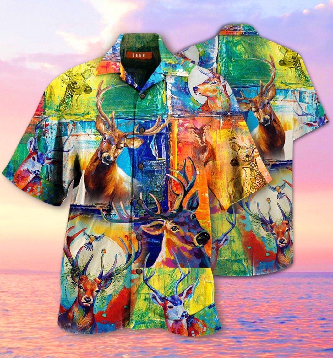 PHT232009A02HH DEER COLOR BUTTON SHIRT QQ