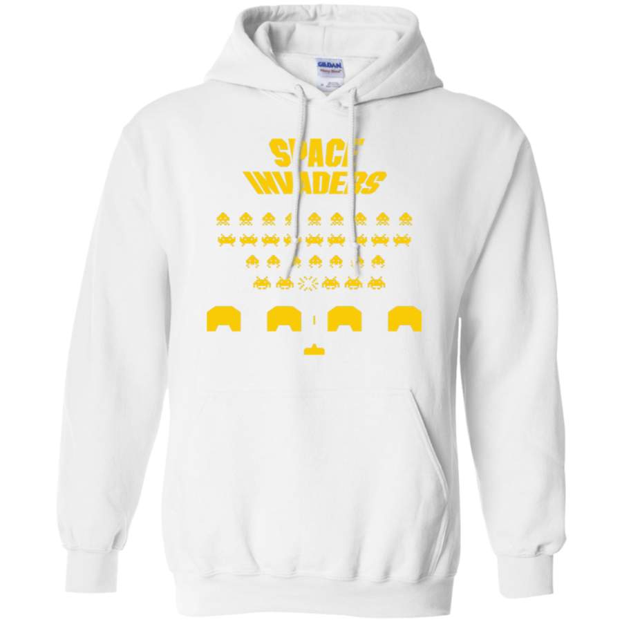 AGR Space Invaders Gildan Pullover Hoodie