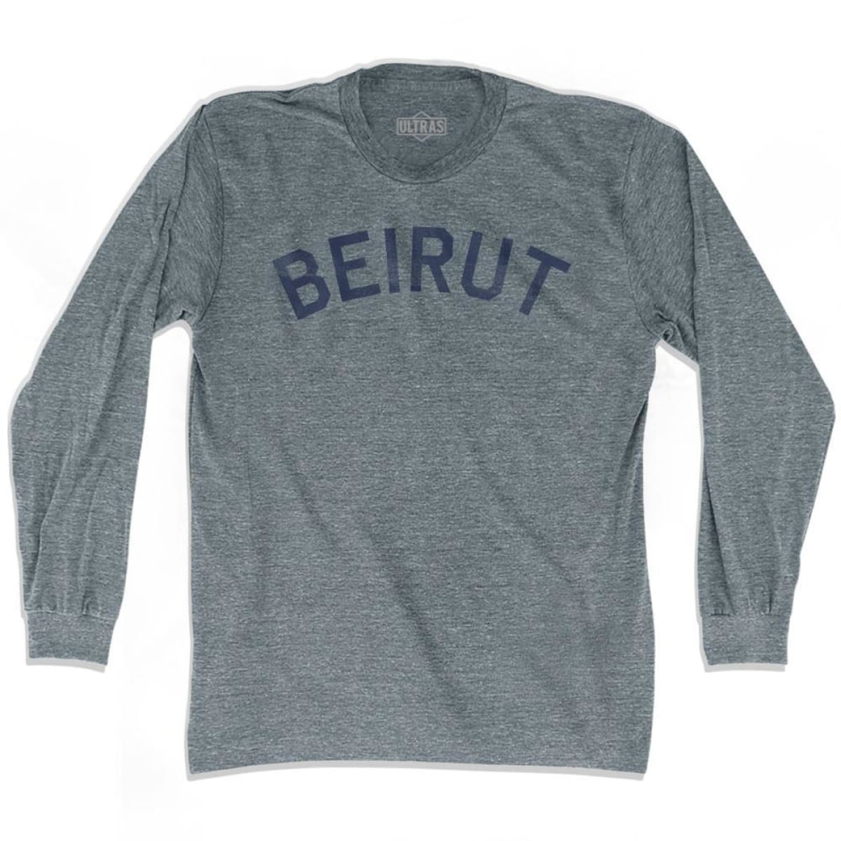 Beirut Vintage Adult Tri-Blend Long Sleeve T-shirt