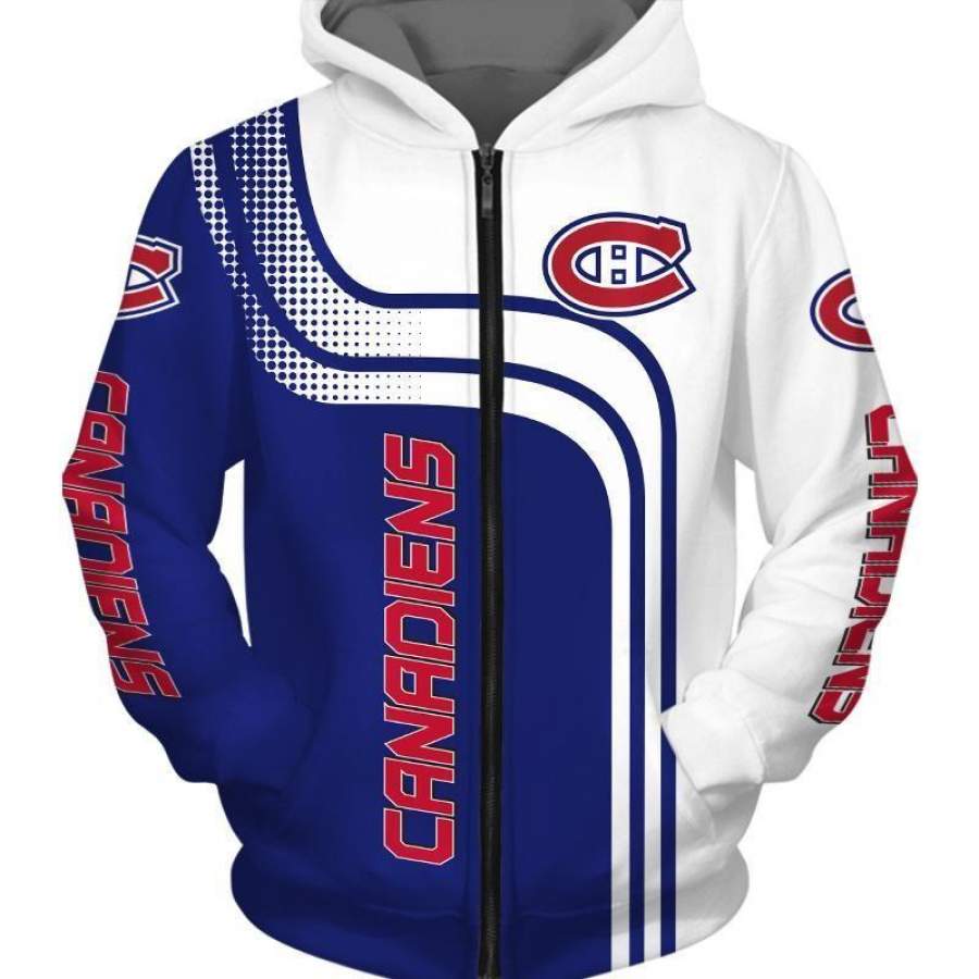 Montreal Canadiens Hoodie 3D Style1010 All Over Printed