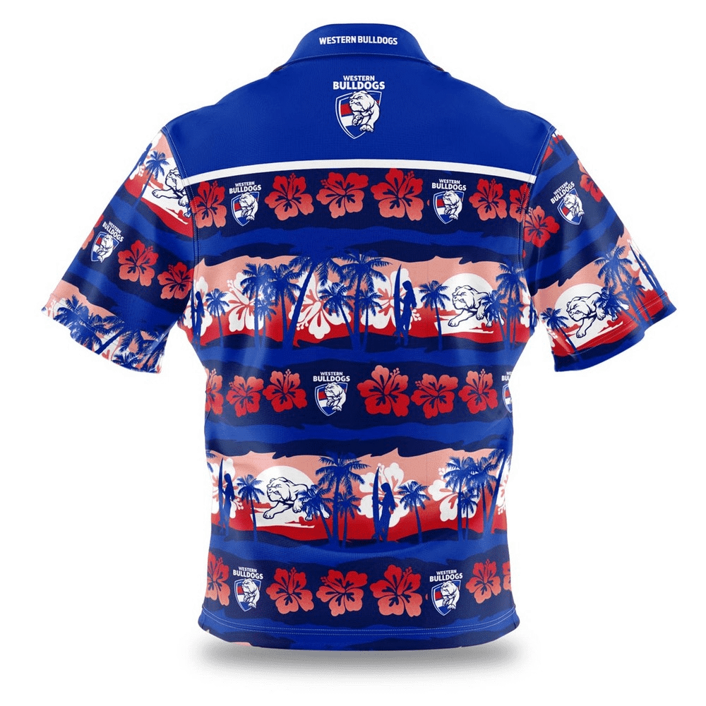 Western Bulldogs Hawaii Shirt Ha24902