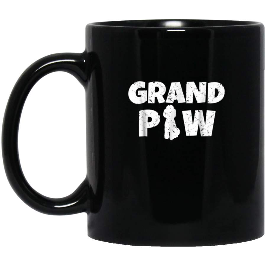 Poodle Grand Paw T Mug Dog Puppy Lovers Grandpaw Grandpa