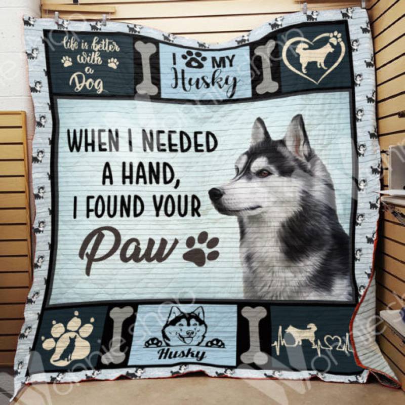 Husky Dog Blanket OCT2202 85O34