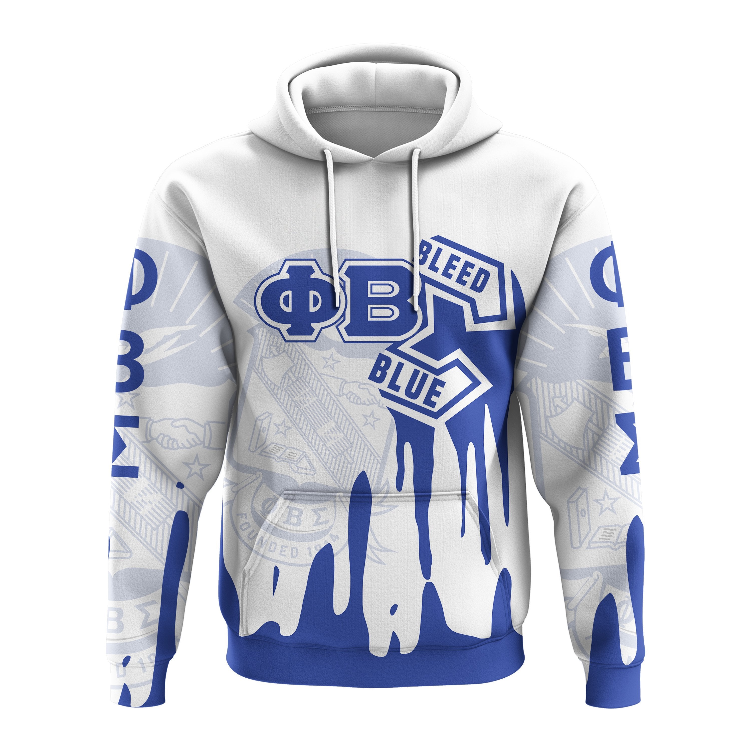 Phi Beta Sigma Hoodie Simple Style Lt16