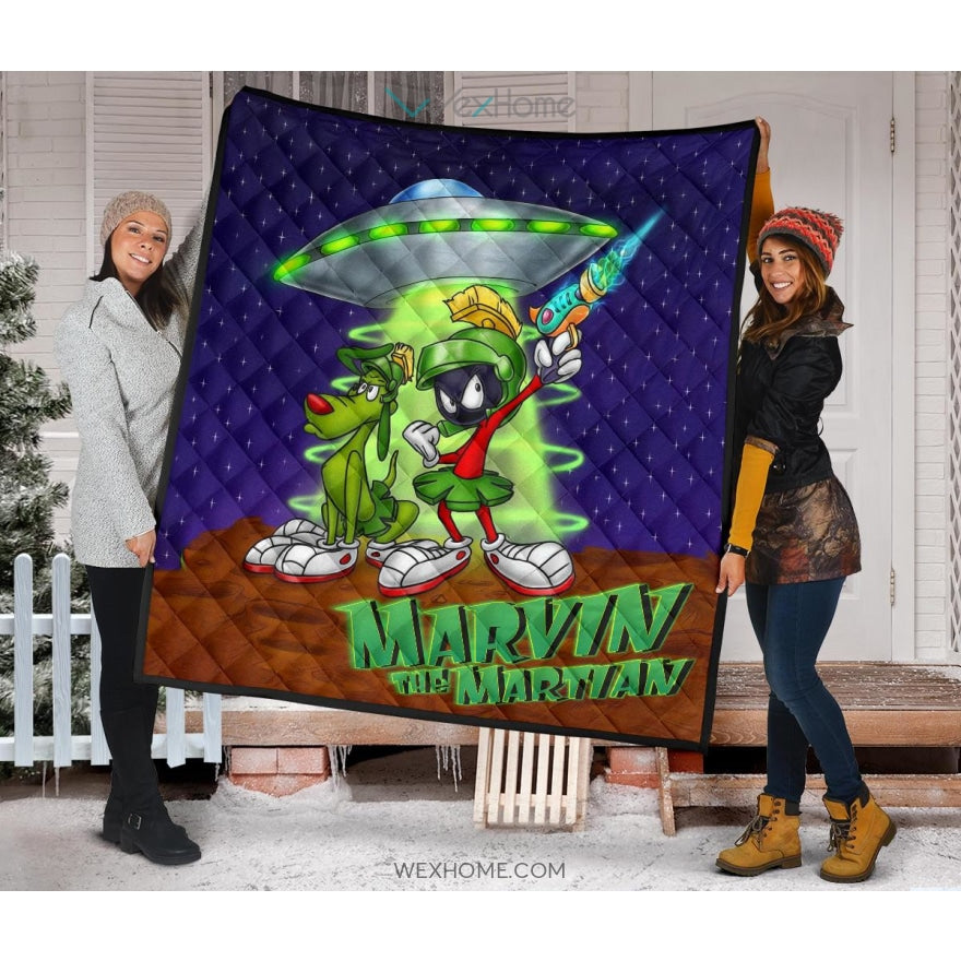 Marvin The Martian Premium Quilt Looney Tunes Quilt Blanket H082305