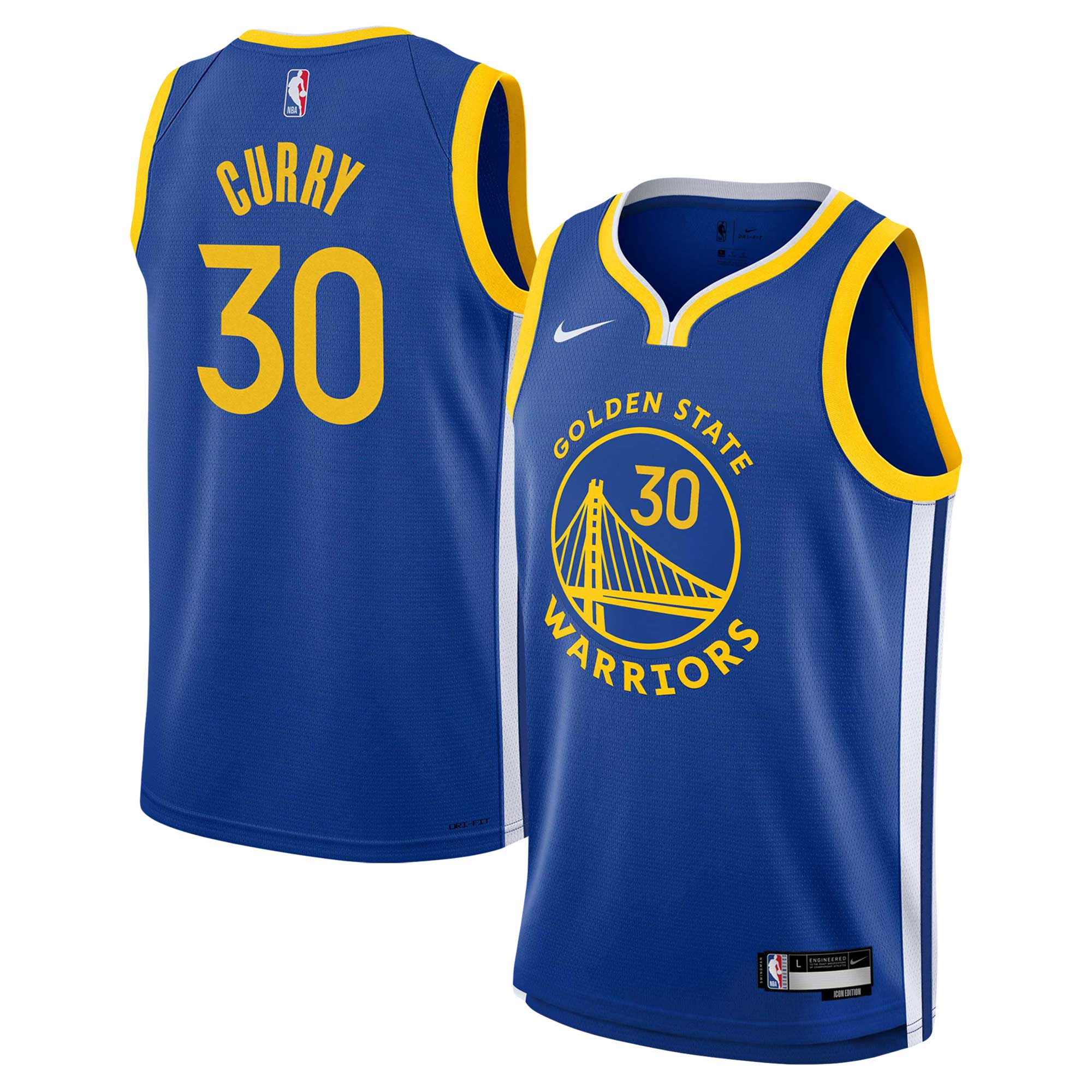 Stephen Curry Golden State Warriors Youth Swingman Jersey – Icon Edition – Royal