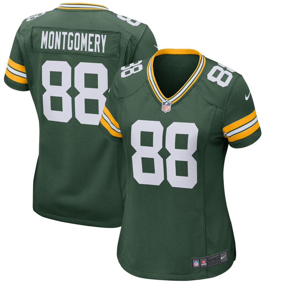 Ty Montgomery Green Bay Packers Nike Womens Game Jersey – Green