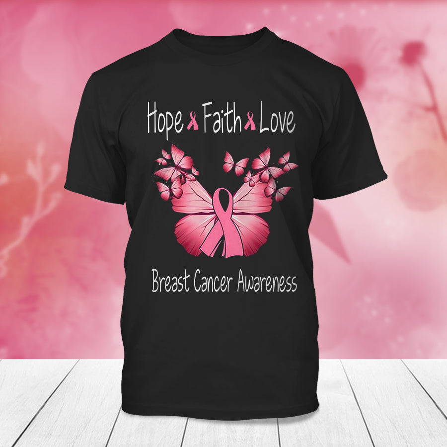 Breast Cancer Awareness Month I Wear Pink Survivor Breast Pain Fight Like A Girl Tshirt