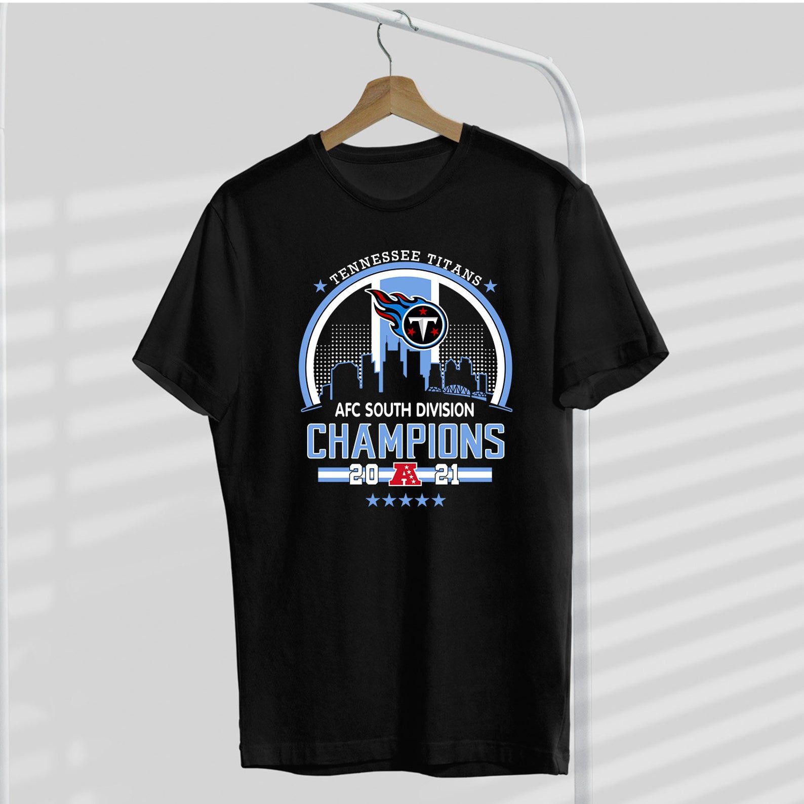 Tennessee Titans Afc South Division Champions 2021 T-shirt