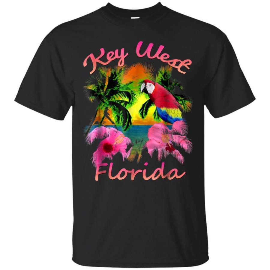 AGR Key West Tropical Beach Sunset Tshirt Jaq T-shirt