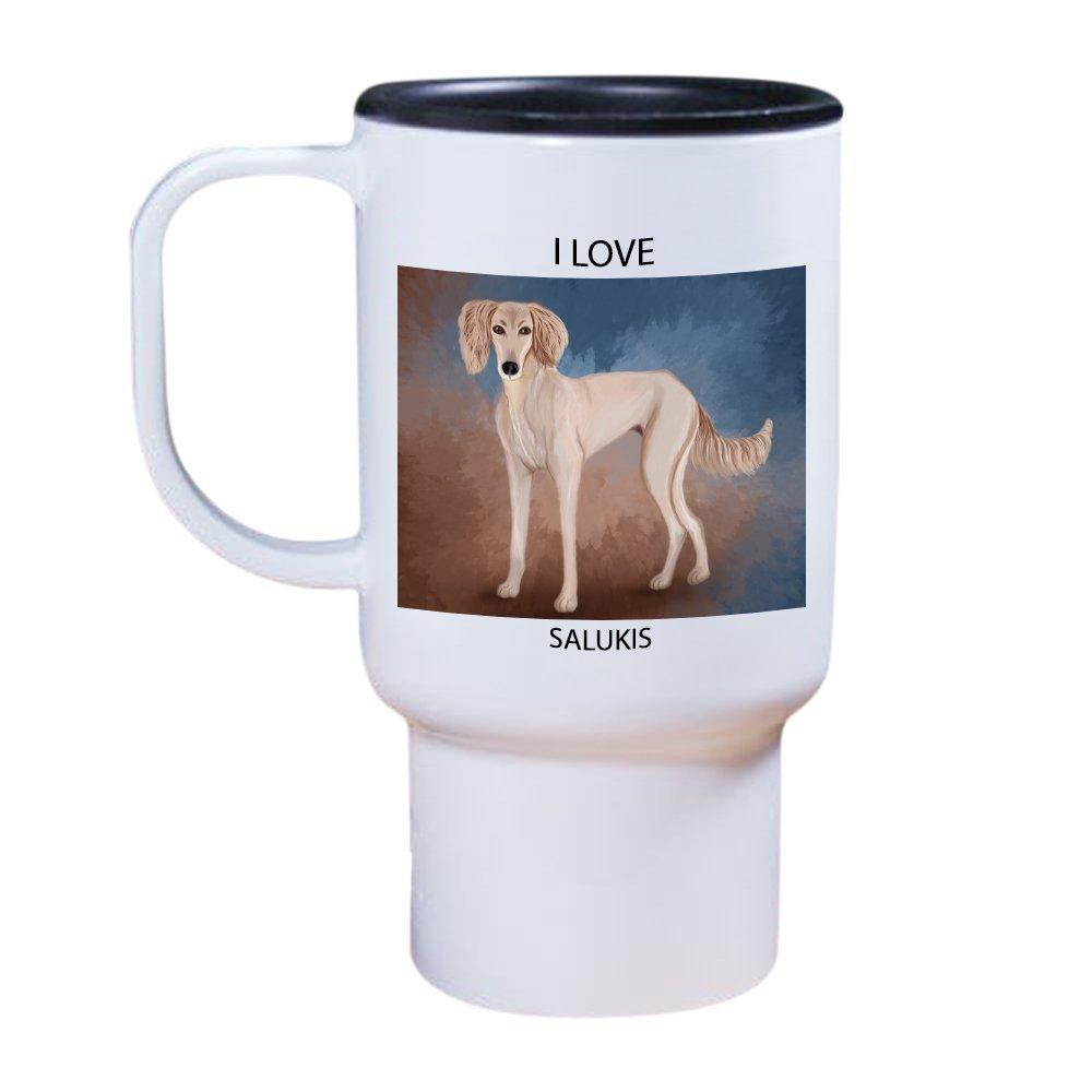 Saluki Puppy Travel Mug Trav48031