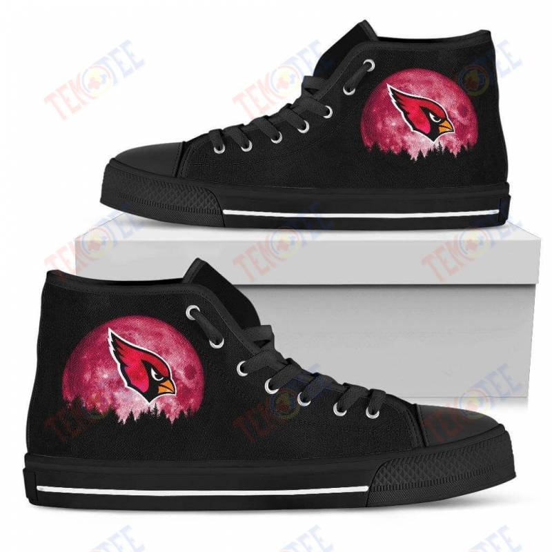 Mens Womens Arizona Cardinals High High Top Shoes Angel Wings 3D Printable TMT242