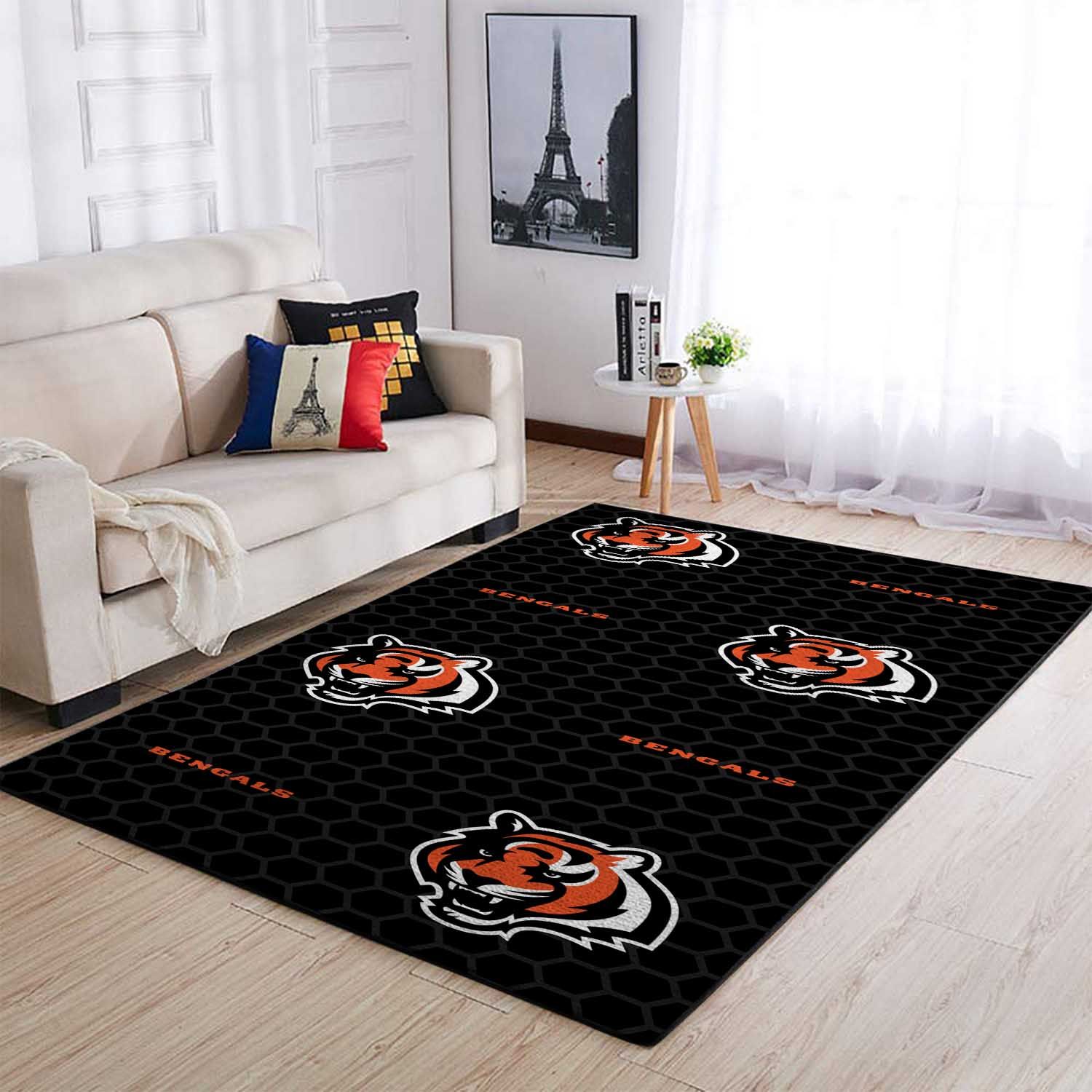 The 20 Rug Cincinnati Bengals Area Rugs Living Room Carpet SIC101209 Christmas Gift Floor Decor