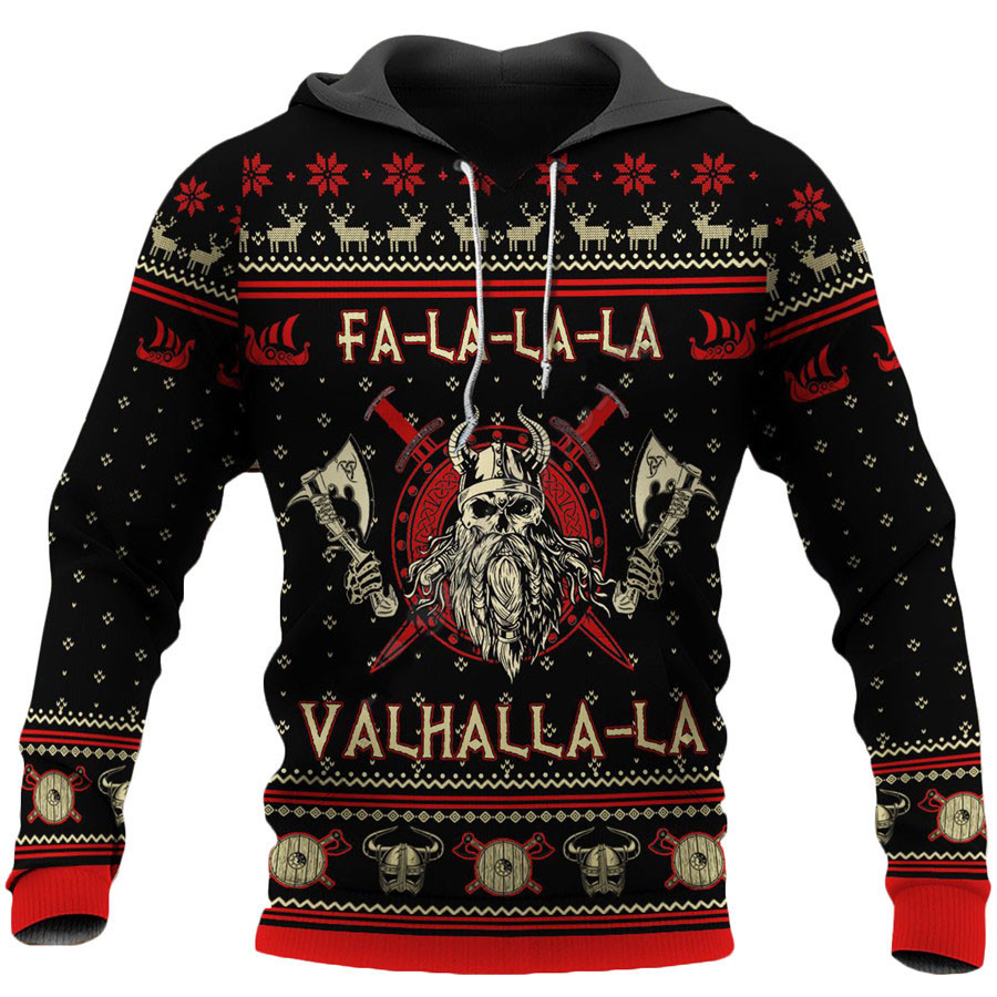 Viking Falalala Ugly Christmas Sweater