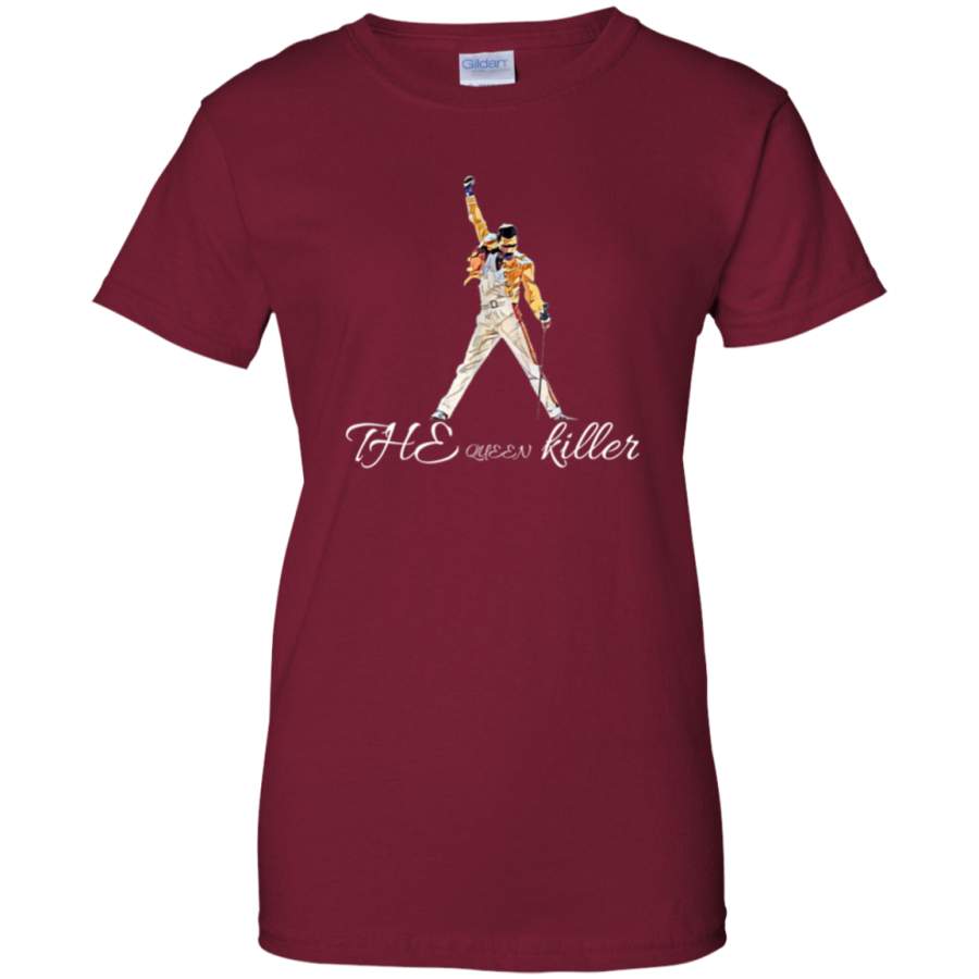 The Queen Killer Vintage Band T-Shirt Featuring Freddie Ladies Custom